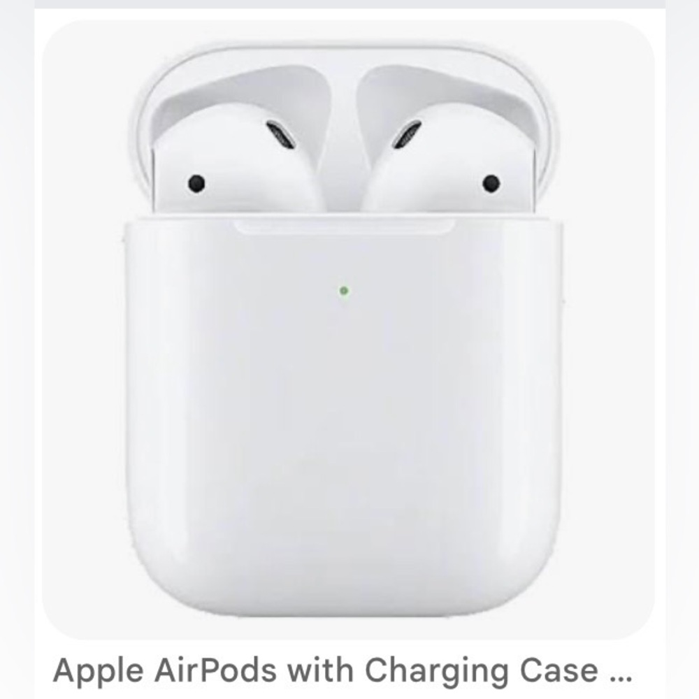 Apple AirPods with charging case